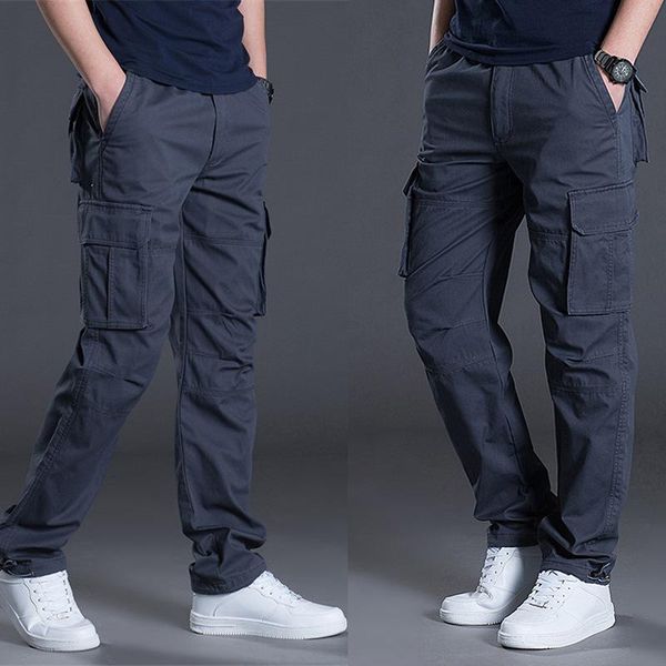 pants autumn and winter new pants men thick loose casual trousers waist multipocket overalls wearresistant male trend, Black
pants autumn and winter new pants men thick loose casual trousers waist multipocket overalls wearresistant male trend, Black