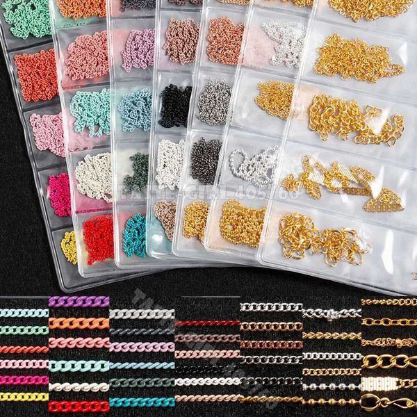 nail art decorations 6 gridspack multicolored all various shapes chains ring buckle metal 3d studs nail art alloy decorations manicure diy j, Silver;gold
nail art decorations 6 gridspack multicolored all various shapes chains ring buckle metal 3d studs nail art alloy decorations manicure diy j, Silver;gold
