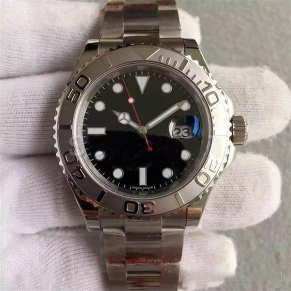 watch 40mm black dial yacht watch automatic mechanical 316l stainless steel strap original folding buckle308s, Slivery;brown
watch 40mm black dial yacht watch automatic mechanical 316l stainless steel strap original folding buckle308s, Slivery;brown