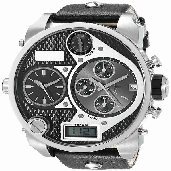 sell dz7125 7127 7221 7261 7279 men's chronograph 4 times zones black dial date black leather stell men's watch285d, Slivery;brown
sell dz7125 7127 7221 7261 7279 men's chronograph 4 times zones black dial date black leather stell men's watch285d, Slivery;brown