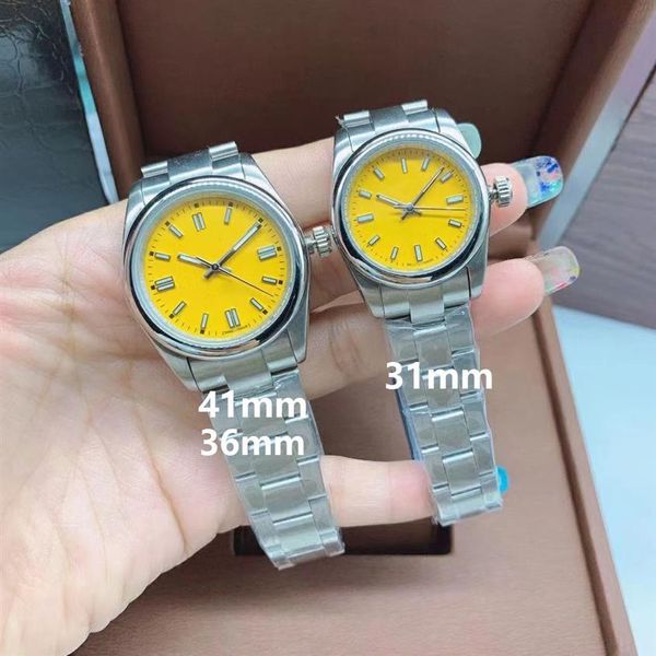 lovers mens ladies sapphire watches 31 36 41mm automatic mechanical stainless steel luminous montre de luxe women watch oyster per331n, Slivery;brown
lovers mens ladies sapphire watches 31 36 41mm automatic mechanical stainless steel luminous montre de luxe women watch oyster per331n, Slivery;brown