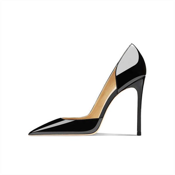 nxy sandals concise women thin heels shoes patent leather pointed toe pumps shallow stiletto big size office lady summer 230406, Black
nxy sandals concise women thin heels shoes patent leather pointed toe pumps shallow stiletto big size office lady summer 230406, Black
