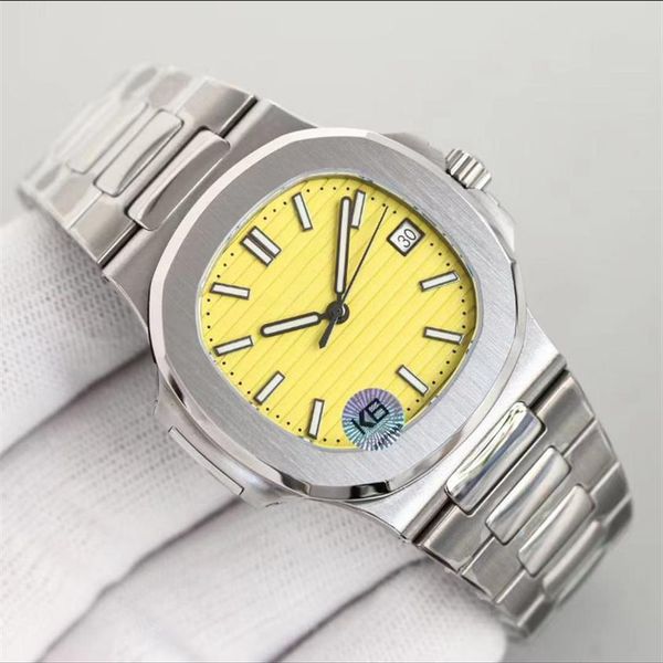2022 men automatic watches 5711 silver strap blue stainless mens mechanical montre de luxe wristwatch240e, Slivery;brown
2022 men automatic watches 5711 silver strap blue stainless mens mechanical montre de luxe wristwatch240e, Slivery;brown