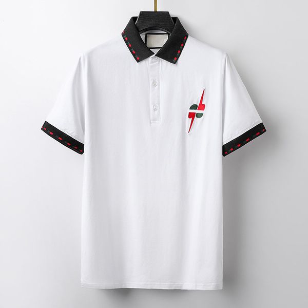 men's polo shirt men's shirt summer high-quality casual fashion short sleeve printed men's lapel size m-3xl-zo-1, White;black
men's polo shirt men's shirt summer high-quality casual fashion short sleeve printed men's lapel size m-3xl-zo-1, White;black