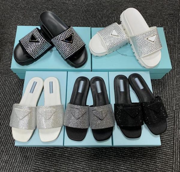 new style satin sandals with crystals with women muller slippers flat diamond sandal rubber sole casual fashion party woman sizes 8382008, Black
new style satin sandals with crystals with women muller slippers flat diamond sandal rubber sole casual fashion party woman sizes 8382008, Black