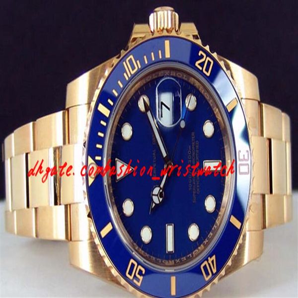 stainless steel bracelet yellow gold blue dial ceramic 116618 automatic movement watch chest 40mm mechanical man watch wristwatch217s, Slivery;brown
stainless steel bracelet yellow gold blue dial ceramic 116618 automatic movement watch chest 40mm mechanical man watch wristwatch217s, Slivery;brown