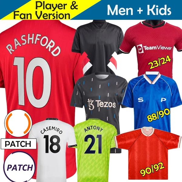manchesters mans utds retro soccer jerseys kid kit 23 24 rashford sancho maillot football shirt player version 2022 2023 goalkeeper remake r, Black;yellow
manchesters mans utds retro soccer jerseys kid kit 23 24 rashford sancho maillot football shirt player version 2022 2023 goalkeeper remake r, Black;yellow