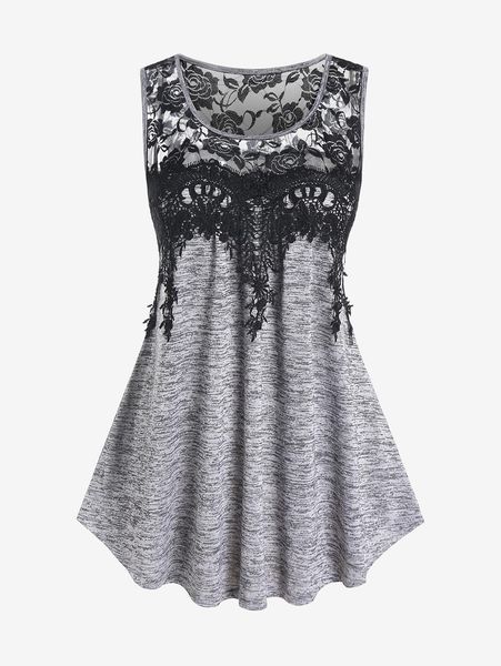tanks rosegal lace panel tanks irregular space dye marled scoop neck high low vest summer casual camis for women, Black;white
tanks rosegal lace panel tanks irregular space dye marled scoop neck high low vest summer casual camis for women, Black;white
