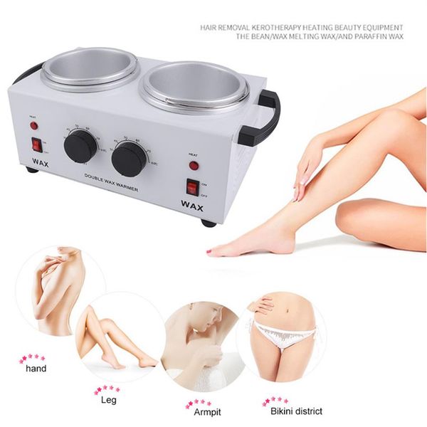 double pot wax heater electric hair removal waxing machine hands feet paraffin therapy depilatory salon beauty tool249m
double pot wax heater electric hair removal waxing machine hands feet paraffin therapy depilatory salon beauty tool249m