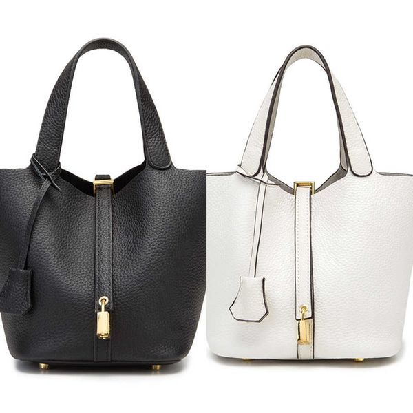 designer luxury vegetable first layer litchi grain kraft basket fashion shoulder hand leisure bucket bun mother bag picotin
designer luxury vegetable first layer litchi grain kraft basket fashion shoulder hand leisure bucket bun mother bag picotin
