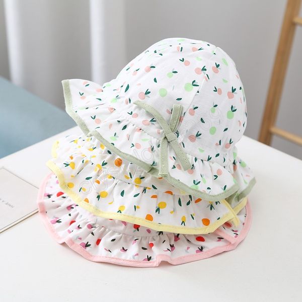 baby summer hat for girls panama cotton printed bucket hats bowknot princess kids outdoor fisherman cap, Yellow
baby summer hat for girls panama cotton printed bucket hats bowknot princess kids outdoor fisherman cap, Yellow