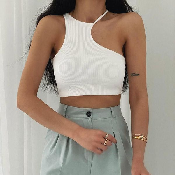 tanks mosimolly irregular neck women cropped shirt women summer tank 2021, Black;white
tanks mosimolly irregular neck women cropped shirt women summer tank 2021, Black;white