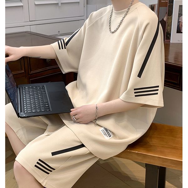 mens tracksuits streetwear suit men tshirt shorts two piece sets oversized male fashion korean clothing brand short sleeve tee 230420, Gray
mens tracksuits streetwear suit men tshirt shorts two piece sets oversized male fashion korean clothing brand short sleeve tee 230420, Gray