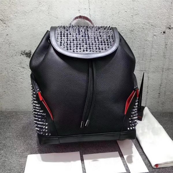 2021 new women men genuine leather school backpack branded lamb skin spike bags with crystal black color handbags sport ba272c
2021 new women men genuine leather school backpack branded lamb skin spike bags with crystal black color handbags sport ba272c