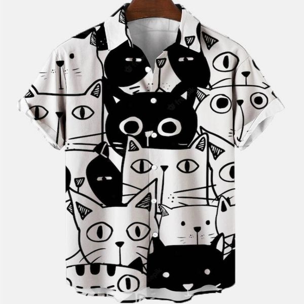 men's casual shirts 3d male shirt heren for men street luxury fitness clothing cartoon animals short sleeve blouse flamengo print vinta, White;black
men's casual shirts 3d male shirt heren for men street luxury fitness clothing cartoon animals short sleeve blouse flamengo print vinta, White;black