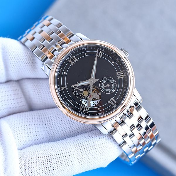 watch mens watches fully automatic mechanical watch 43mm stainless steel strap waterproof design multiple colors watch tourbillon, Slivery;brown
watch mens watches fully automatic mechanical watch 43mm stainless steel strap waterproof design multiple colors watch tourbillon, Slivery;brown