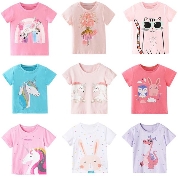 t shirts cotton girls children s clothing tees toddler shirts girl summer clothes short sleeve kids for 230420, Blue
t shirts cotton girls children s clothing tees toddler shirts girl summer clothes short sleeve kids for 230420, Blue