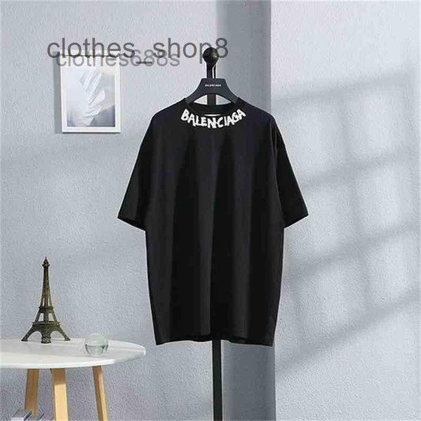 men's shirts designer bbalengs t shirt sweaters version correct high paris loose t-shirt men's and women's same thread letter, White;black
men's shirts designer bbalengs t shirt sweaters version correct high paris loose t-shirt men's and women's same thread letter, White;black