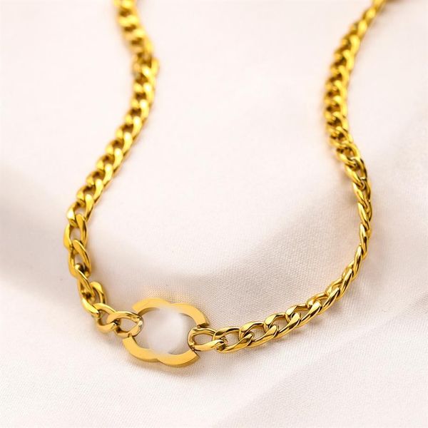 never fading 18k gold plated luxury brand designer pendants necklaces stainless steel double letter choker pendant necklace beads 312y, Silver
never fading 18k gold plated luxury brand designer pendants necklaces stainless steel double letter choker pendant necklace beads 312y, Silver