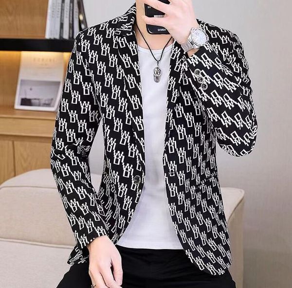 men's suits & blazers one button suit korean-style slim fit plus size casual jackets for men black blzer coat plus size 3xl, White;black
men's suits & blazers one button suit korean-style slim fit plus size casual jackets for men black blzer coat plus size 3xl, White;black