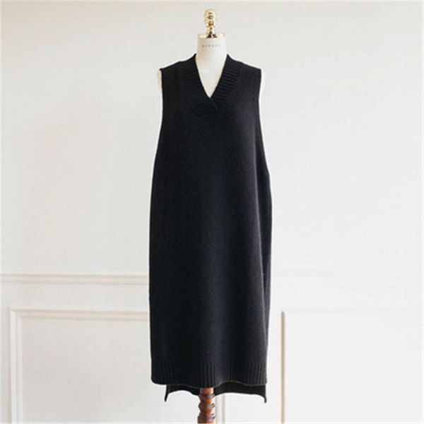 vests 2020 fashion clothes tide korean knitting vest for women v neck sleeveless asymmetric side split long vests female pz3624, Black;white
vests 2020 fashion clothes tide korean knitting vest for women v neck sleeveless asymmetric side split long vests female pz3624, Black;white