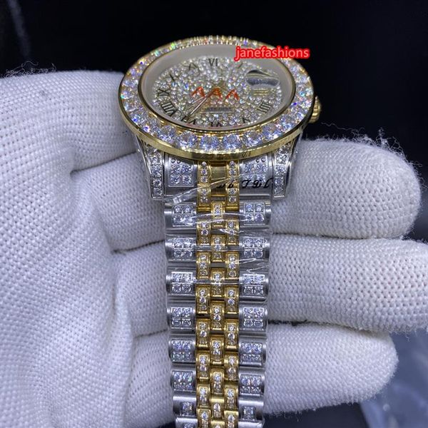 boutique men's fashion watches stainless steel diamond watch gold diamond dial fashion sell watch roman scale automatic c273j, Slivery;brown
boutique men's fashion watches stainless steel diamond watch gold diamond dial fashion sell watch roman scale automatic c273j, Slivery;brown