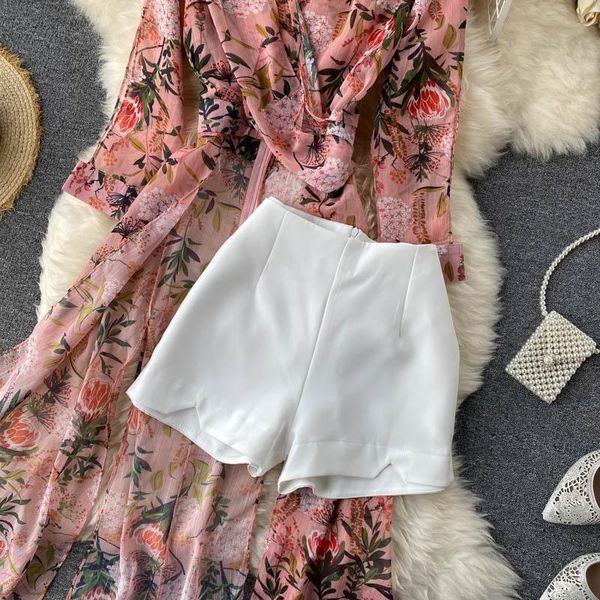 dress zcwxm spring women printed two piece set long sleeve summer v neck asymmetrical chiffon shirt white shorts casual ladies sets
dress zcwxm spring women printed two piece set long sleeve summer v neck asymmetrical chiffon shirt white shorts casual ladies sets