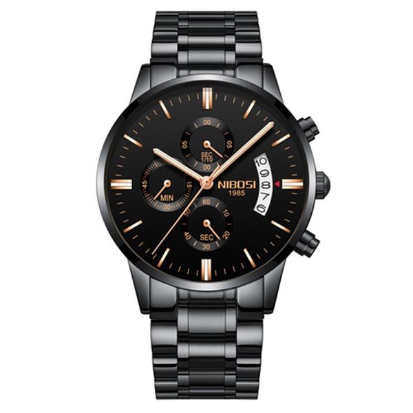 nibosi men watches brand luxury chronograph men sports watches waterproof full steel quartz men's watch relogio masculino3190, Slivery;brown
nibosi men watches brand luxury chronograph men sports watches waterproof full steel quartz men's watch relogio masculino3190, Slivery;brown