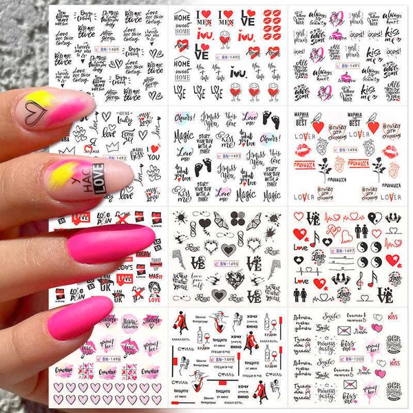 stickers decals 12pcs valentines manicures love letter flower transfer stickers for nails inscriptions nail art decoration water sliders tip, Black
stickers decals 12pcs valentines manicures love letter flower transfer stickers for nails inscriptions nail art decoration water sliders tip, Black