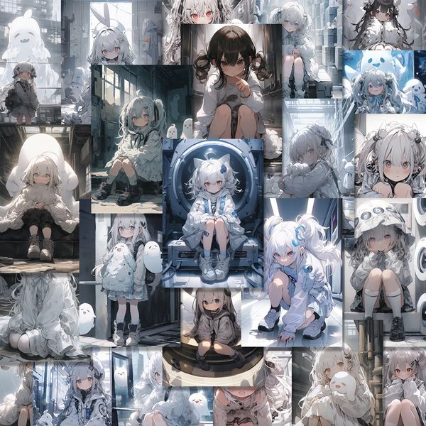 53pcs Happy cute little girl anime Waterproof PVC Stickers Pack For Fridge Car Suitcase Laptop Notebook Cup Phone Desk Bicycle Skateboard Case.
53pcs Happy cute little girl anime Waterproof PVC Stickers Pack For Fridge Car Suitcase Laptop Notebook Cup Phone Desk Bicycle Skateboard Case.