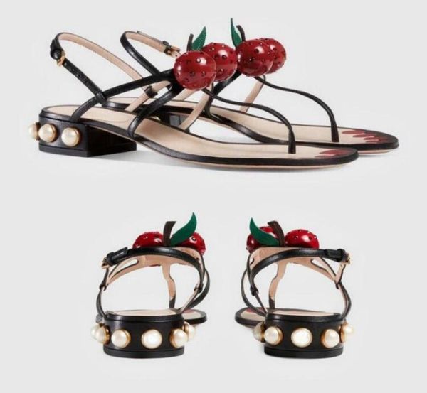 sandals brand cherry gladiator women luxury thong peals bead summer shoes woman sweet ladies sandal fashion designers 2022sandals9533727, Black
sandals brand cherry gladiator women luxury thong peals bead summer shoes woman sweet ladies sandal fashion designers 2022sandals9533727, Black