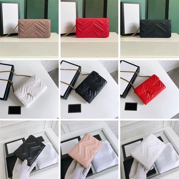 466492 women luxurys designers mini wallets sewing thread leather shoulder bags fashion handbag woman chain crossbody bag card slo301d, Red;black
466492 women luxurys designers mini wallets sewing thread leather shoulder bags fashion handbag woman chain crossbody bag card slo301d, Red;black