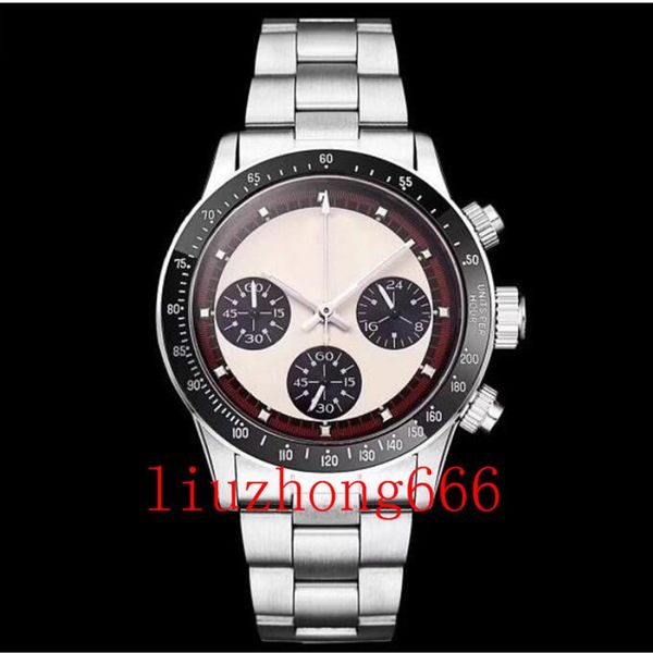 luxury men watch vintage perpetual paul newman automatic mechanical watches stainless steel wristwatches #668198b, Slivery;brown
luxury men watch vintage perpetual paul newman automatic mechanical watches stainless steel wristwatches #668198b, Slivery;brown