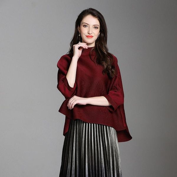 polos miyake pleated turtleneck women autumn 2021 women loose large size loose oversized shirt base shirt ladies, White
polos miyake pleated turtleneck women autumn 2021 women loose large size loose oversized shirt base shirt ladies, White