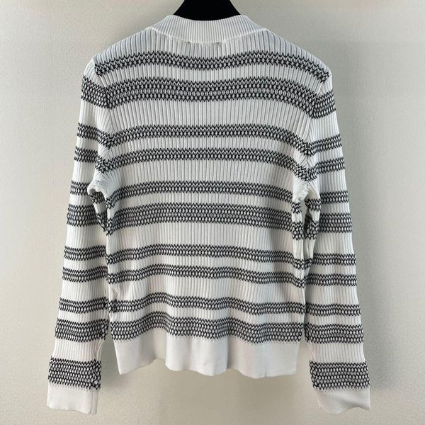 sweaters women's singlebreasted sweater luxury brand knit cardigan fashion original unique design trend long sleeves, White;black
sweaters women's singlebreasted sweater luxury brand knit cardigan fashion original unique design trend long sleeves, White;black
