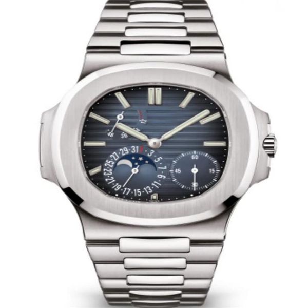 luxury mens watch blue dial silver stainless steel automatic mechanical sapphire crystal multi-function glass back male wristwatch244u, Slivery;brown
luxury mens watch blue dial silver stainless steel automatic mechanical sapphire crystal multi-function glass back male wristwatch244u, Slivery;brown