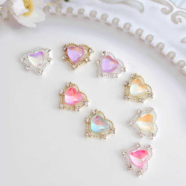 nail art decorations 10pcs 115x10mm heart shaped designer charms for nail art alloy accessories aurora gems jewelry for multicolors nail rhi, Silver;gold
nail art decorations 10pcs 115x10mm heart shaped designer charms for nail art alloy accessories aurora gems jewelry for multicolors nail rhi, Silver;gold