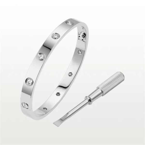 bracelets designers love screw bracelet bangle 10 diamond charm jewelry men&women titanium steel gold-plated never fade not allerg181m, White
bracelets designers love screw bracelet bangle 10 diamond charm jewelry men&women titanium steel gold-plated never fade not allerg181m, White
