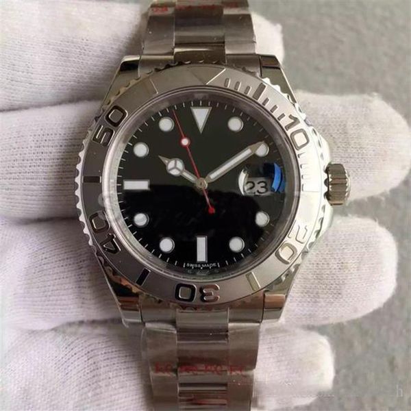 watch 40mm black dial yacht watch automatic mechanical 316l stainless steel strap original folding buckle253i, Slivery;brown
watch 40mm black dial yacht watch automatic mechanical 316l stainless steel strap original folding buckle253i, Slivery;brown