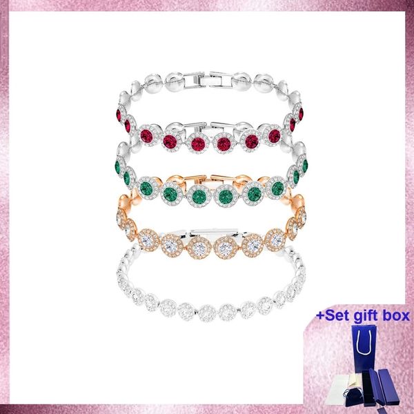 fahmi swa fashion bracelet angelic bracelet, round cut, pave,red, exquisite gift box, ing, Golden;silver
fahmi swa fashion bracelet angelic bracelet, round cut, pave,red, exquisite gift box, ing, Golden;silver