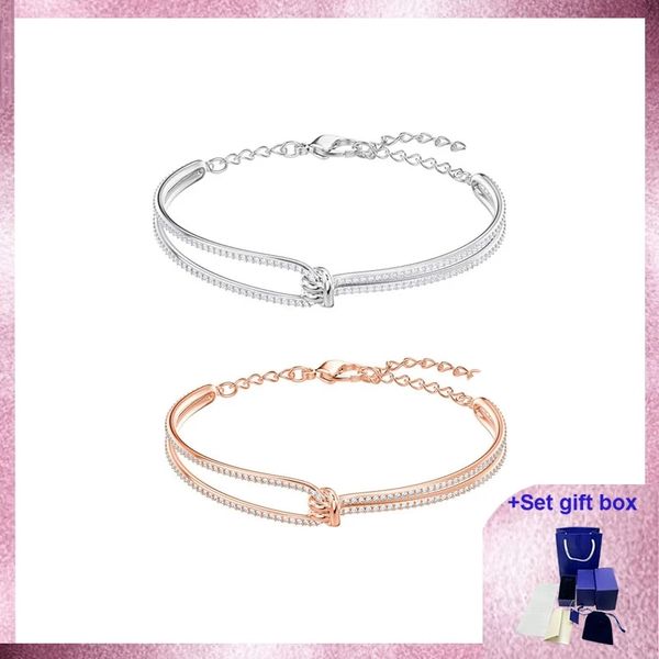 fahmi swa fashion bracelet lifelong bangle, knot, white, rose gold exquisite gift box, ing, Golden;silver
fahmi swa fashion bracelet lifelong bangle, knot, white, rose gold exquisite gift box, ing, Golden;silver