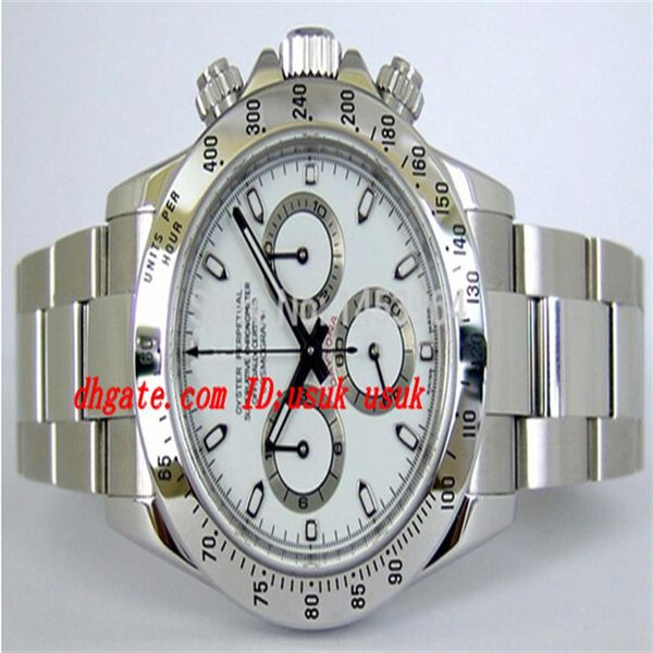 factory supplier luxury wristwatch 116520 white dial stainless steel bracelet automatic mens men's watch watches209m, Slivery;brown
factory supplier luxury wristwatch 116520 white dial stainless steel bracelet automatic mens men's watch watches209m, Slivery;brown