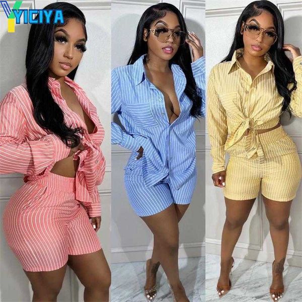 yiciya women's tracksuits pinstripe shirts shorts women casual two piece set female clothing chic and elegant woman pants sets, Gray
yiciya women's tracksuits pinstripe shirts shorts women casual two piece set female clothing chic and elegant woman pants sets, Gray