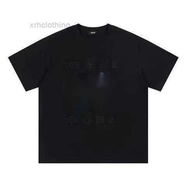 men's t-shirts chaopai we11done designer shirt spring/summer new gradient letter printing casual short sleeve loose fit and women', White;black
men's t-shirts chaopai we11done designer shirt spring/summer new gradient letter printing casual short sleeve loose fit and women', White;black