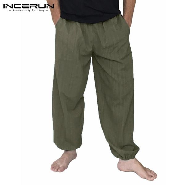 pants incerun men harem pants elastic waist cotton loose long trousers men solid wide legs baggy vintage joggers pants male s5xl 2022, Black
pants incerun men harem pants elastic waist cotton loose long trousers men solid wide legs baggy vintage joggers pants male s5xl 2022, Black