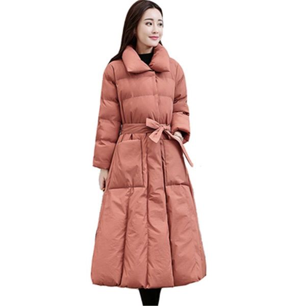 leather 2021 new arrivals winter women's cotton coats female long down cotton parkas long sleeve belt loose large size lady outerwear, Black
leather 2021 new arrivals winter women's cotton coats female long down cotton parkas long sleeve belt loose large size lady outerwear, Black