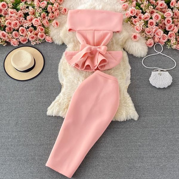 dress amolapha women chic off shoulder ruffles crop +high waist midlength pack hip skirt fashion ladies 2pcs clothes suits, White
dress amolapha women chic off shoulder ruffles crop +high waist midlength pack hip skirt fashion ladies 2pcs clothes suits, White