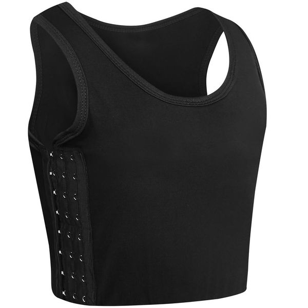 tanks xuji women tomboy trans elastic chest binder breathable cotton slim fit tank top, Black;white
tanks xuji women tomboy trans elastic chest binder breathable cotton slim fit tank top, Black;white