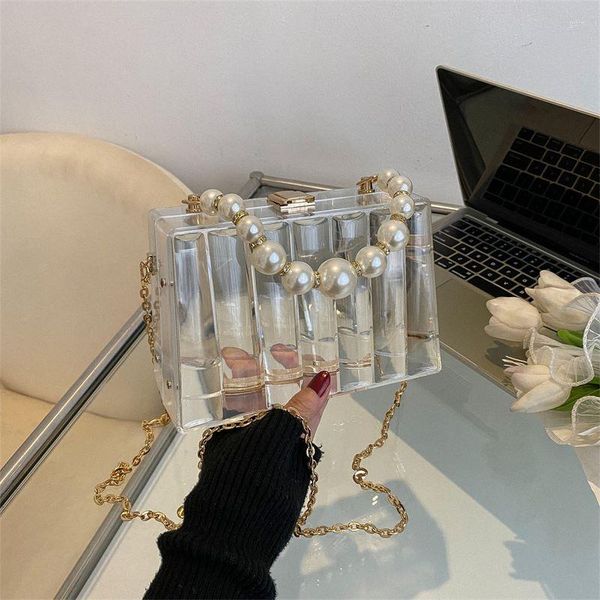 shoulder bags acrylic hard box pearl short handle chain crossbody for women ladies party handbags transparent
shoulder bags acrylic hard box pearl short handle chain crossbody for women ladies party handbags transparent