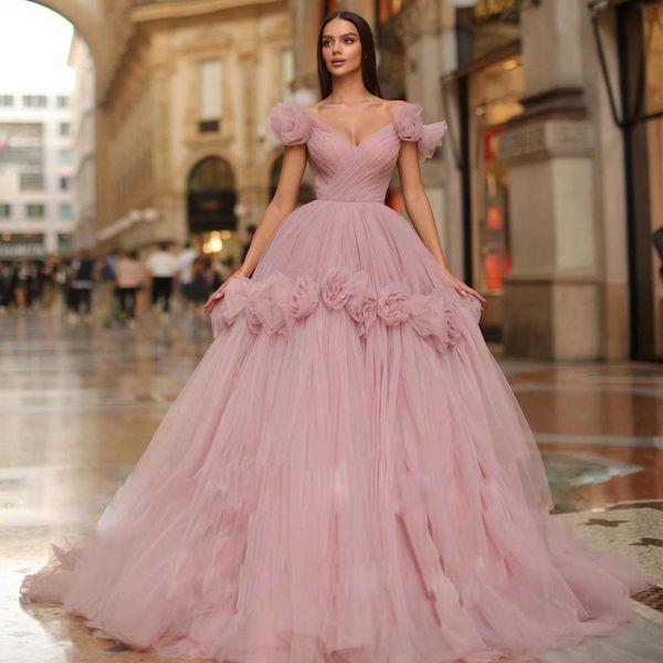 flower ball gown evening dresses off shoulder v-neck puffy celebrity gown ruched tulle princess formal party dress 2023, Black;red
flower ball gown evening dresses off shoulder v-neck puffy celebrity gown ruched tulle princess formal party dress 2023, Black;red
